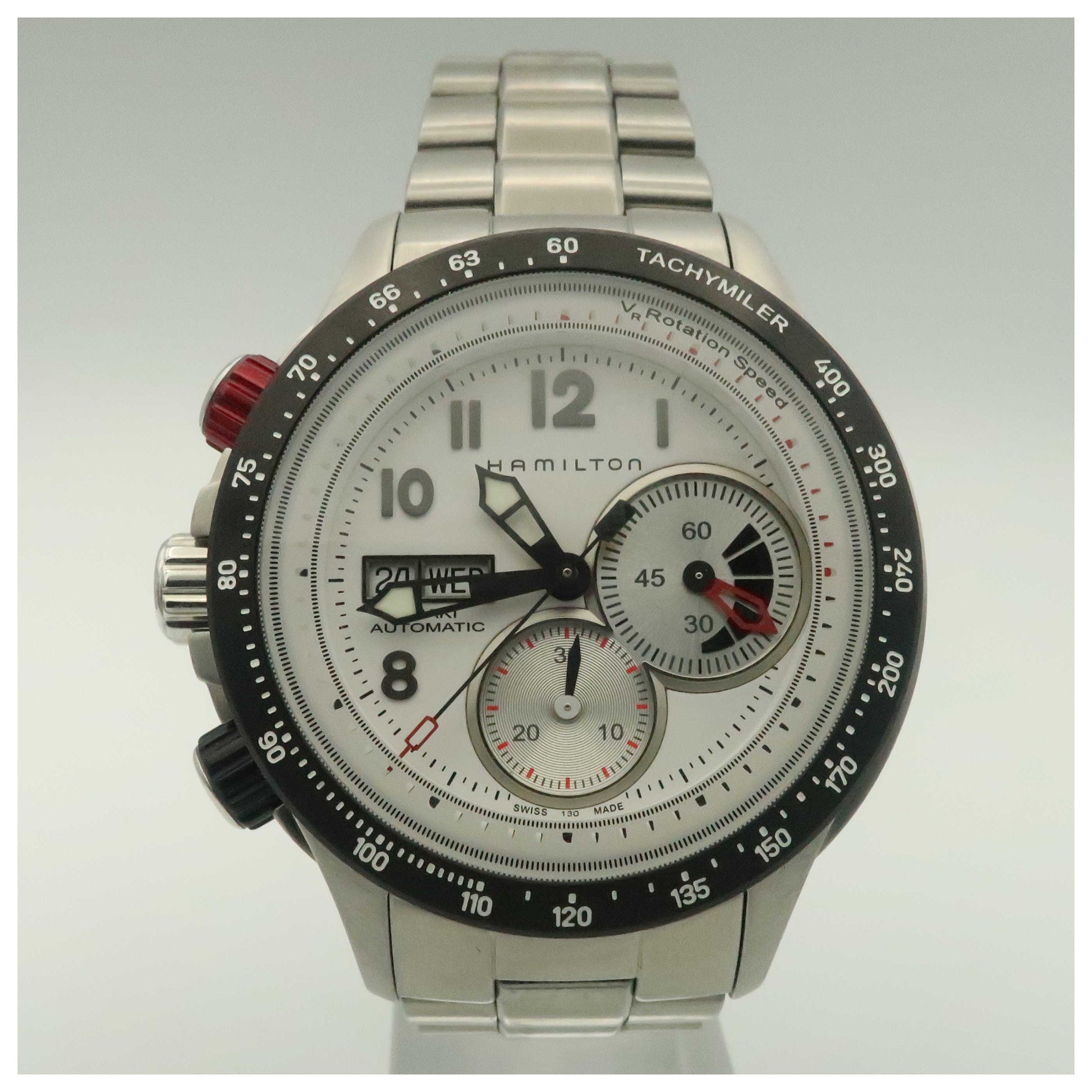 Front view of Hamilton Khaki Aviation Men's Automatic Watch H71726213-PO