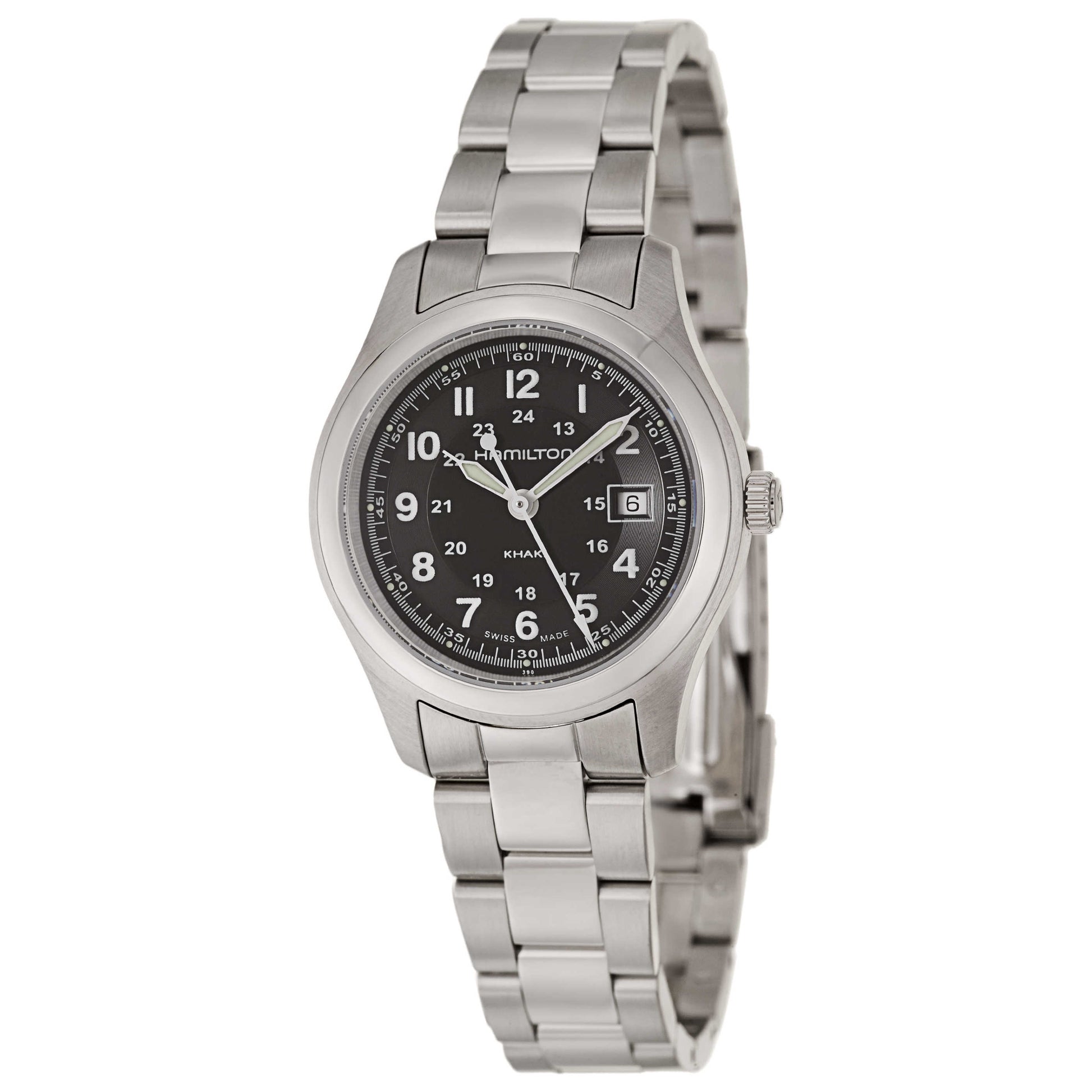 Front view of Hamilton Khaki Field Women's Swiss Quartz (Battery-Powered) Watch H72211139