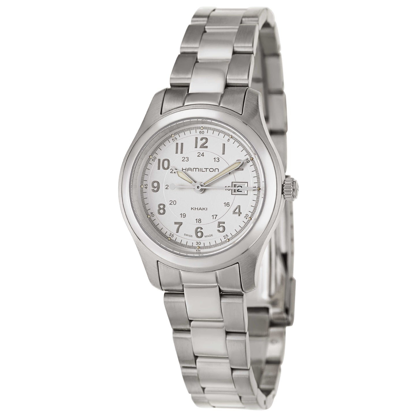Front view of Hamilton Khaki Field Women's Swiss Quartz (Battery-Powered) Watch H72211153