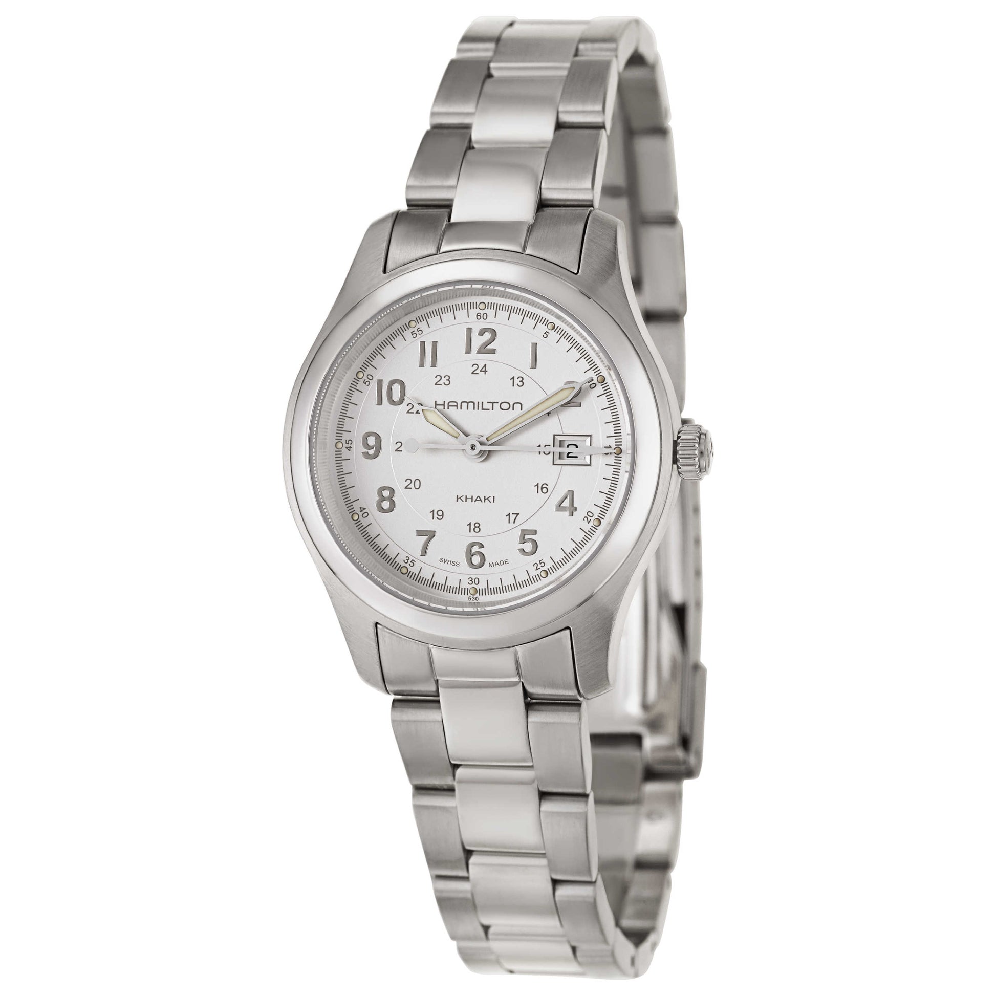 Front view of Hamilton Khaki Field Women's Swiss Quartz (Battery-Powered) Watch H72211153