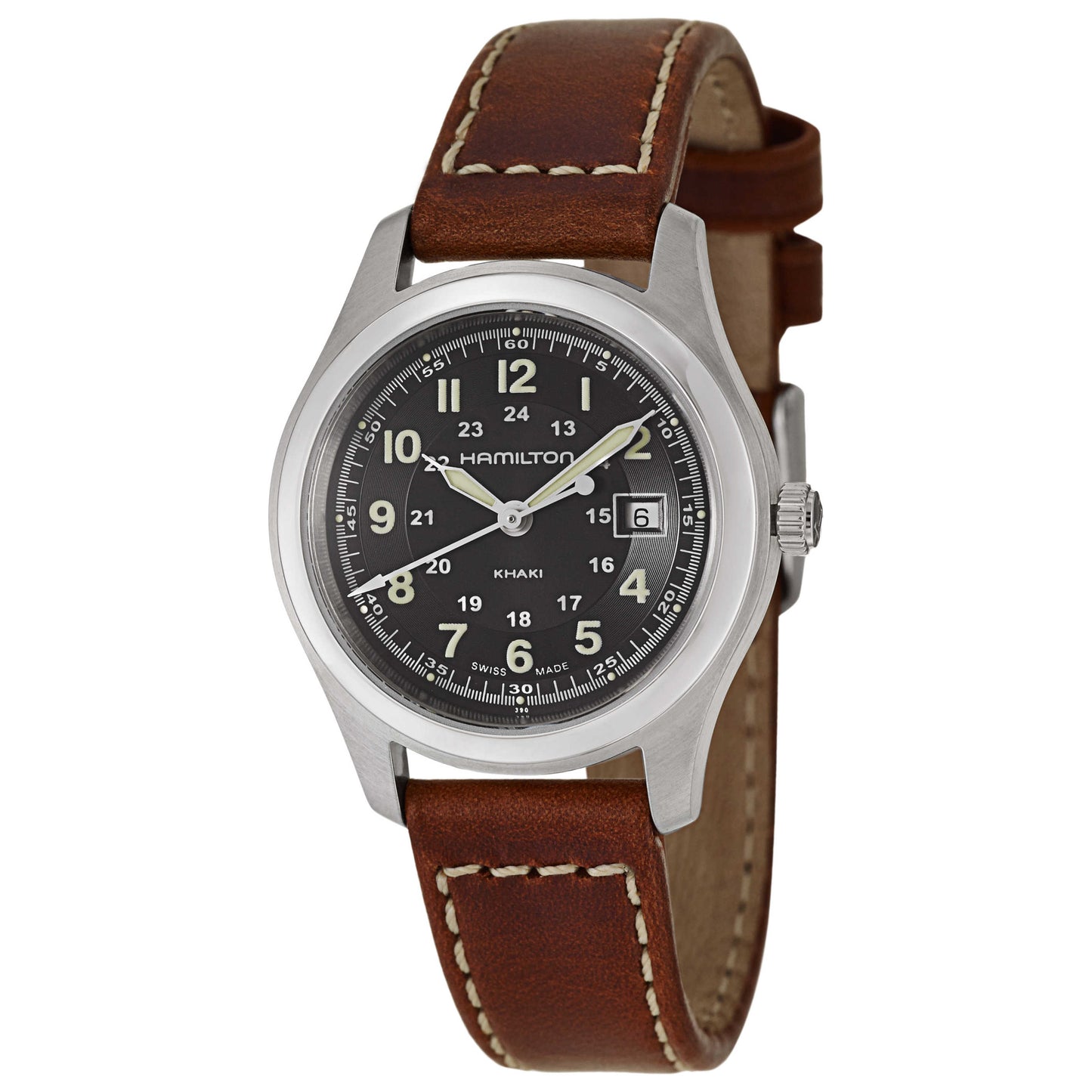 Front view of Hamilton Khaki Field Women's Swiss Quartz (Battery-Powered) Watch H72211539