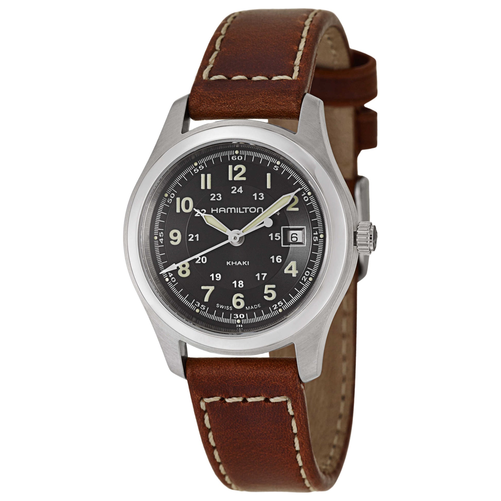 Front view of Hamilton Khaki Field Women's Swiss Quartz (Battery-Powered) Watch H72211539