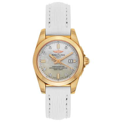 Front view of Breitling Galactic Women's Swiss Quartz (Battery-Powered) Certified Chronometer Watch H7234812-A792-274X