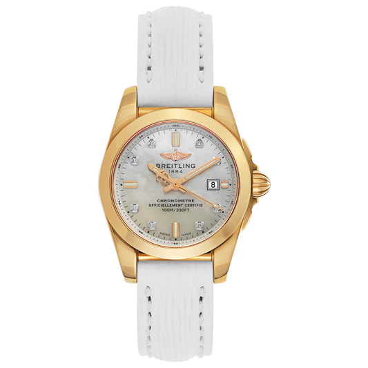 Front view of Breitling Galactic Women's Swiss Quartz (Battery-Powered) Certified Chronometer Watch H7234812-A792-274X