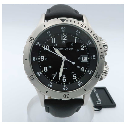 Front view of Hamilton Khaki Field Men's Swiss Quartz (Battery-Powered) Watch H74451833-SDV