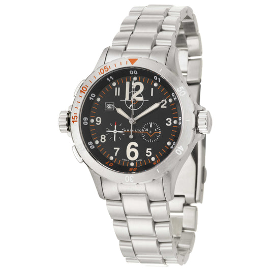 Front view of Hamilton Khaki Aviation Men's Swiss Quartz (Battery-Powered) Watch H74512133