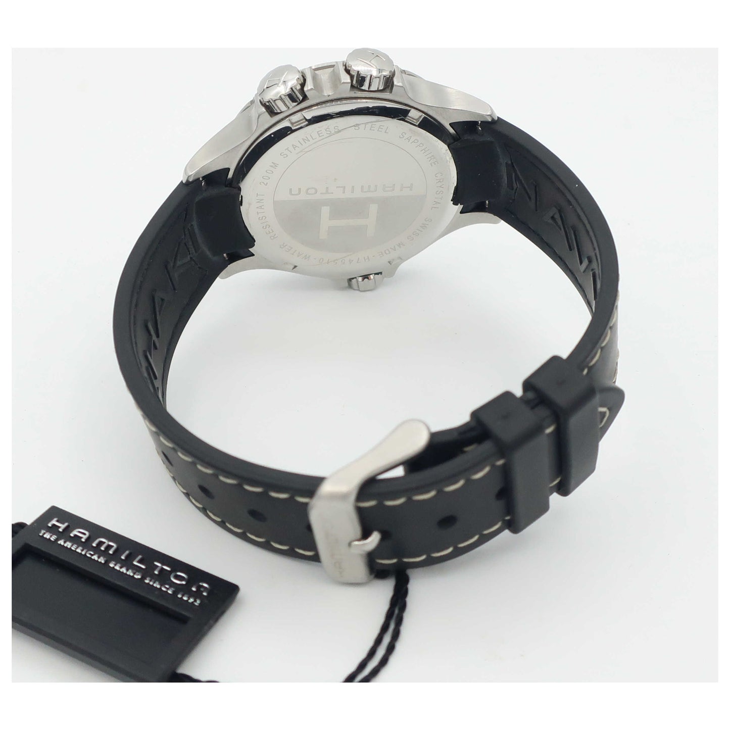 Hamilton Khaki Navy Men's Swiss Quartz (Battery-Powered) Watch H74551313-PO - Image #2