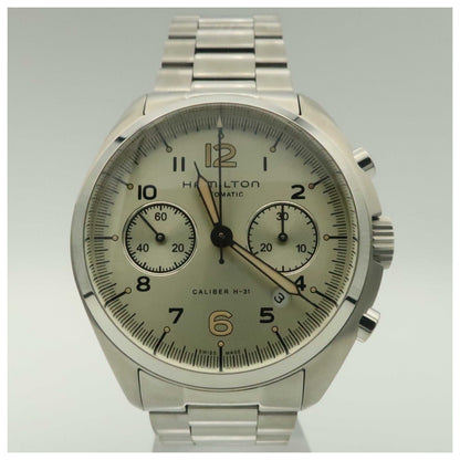 Front view of Hamilton Khaki Aviation Men's Automatic Watch H76416155-SD