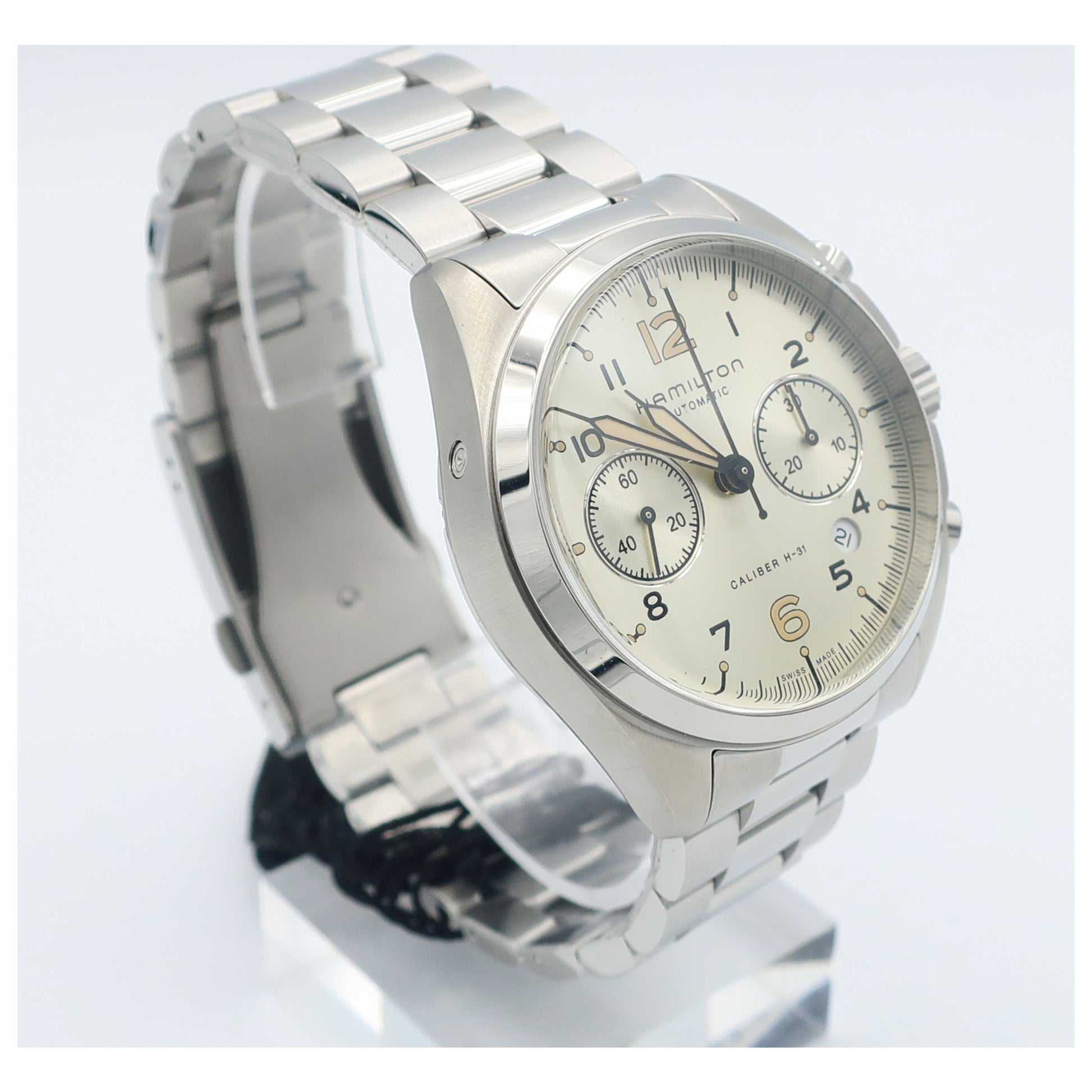 Hamilton Khaki Aviation Men's Automatic Watch H76416155-SD - Image #3