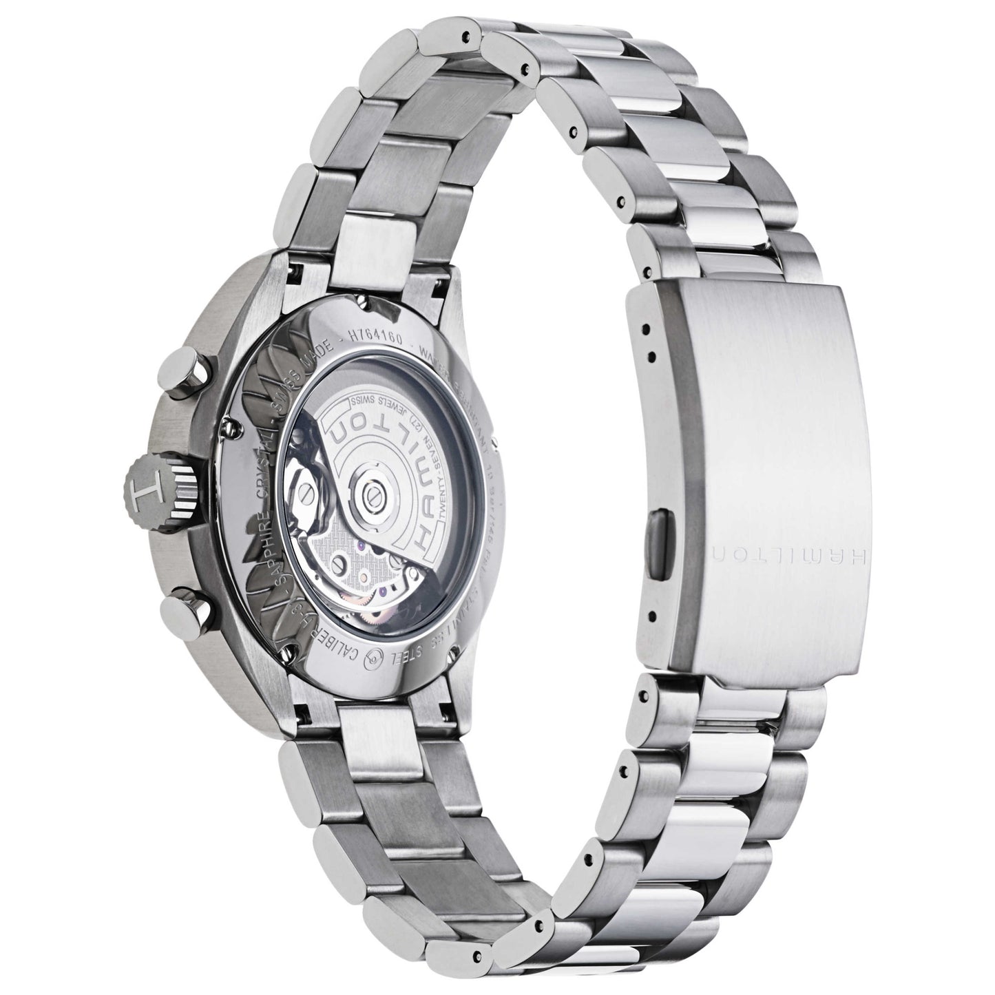 Back view of Hamilton Khaki Aviation Men's Automatic Watch H76416155