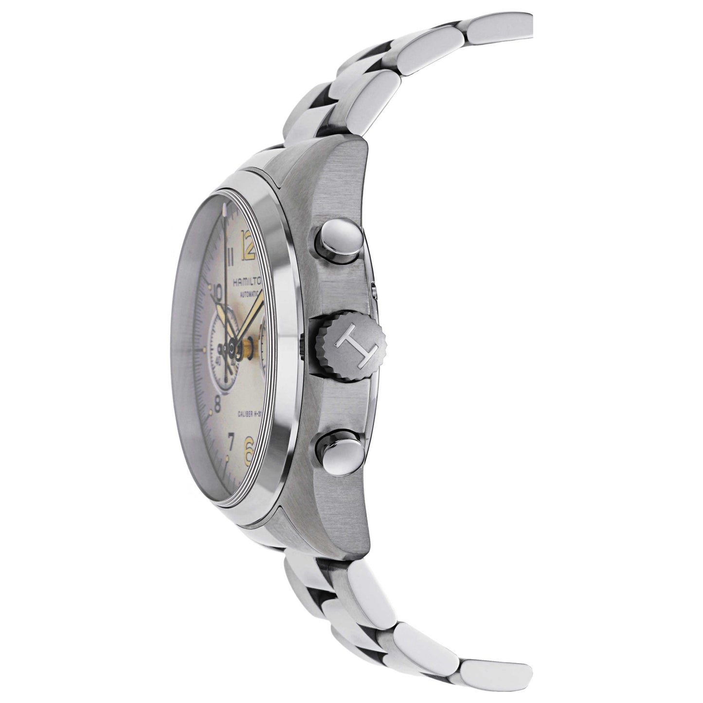 Right view of Hamilton Khaki Aviation Men's Automatic Watch H76416155