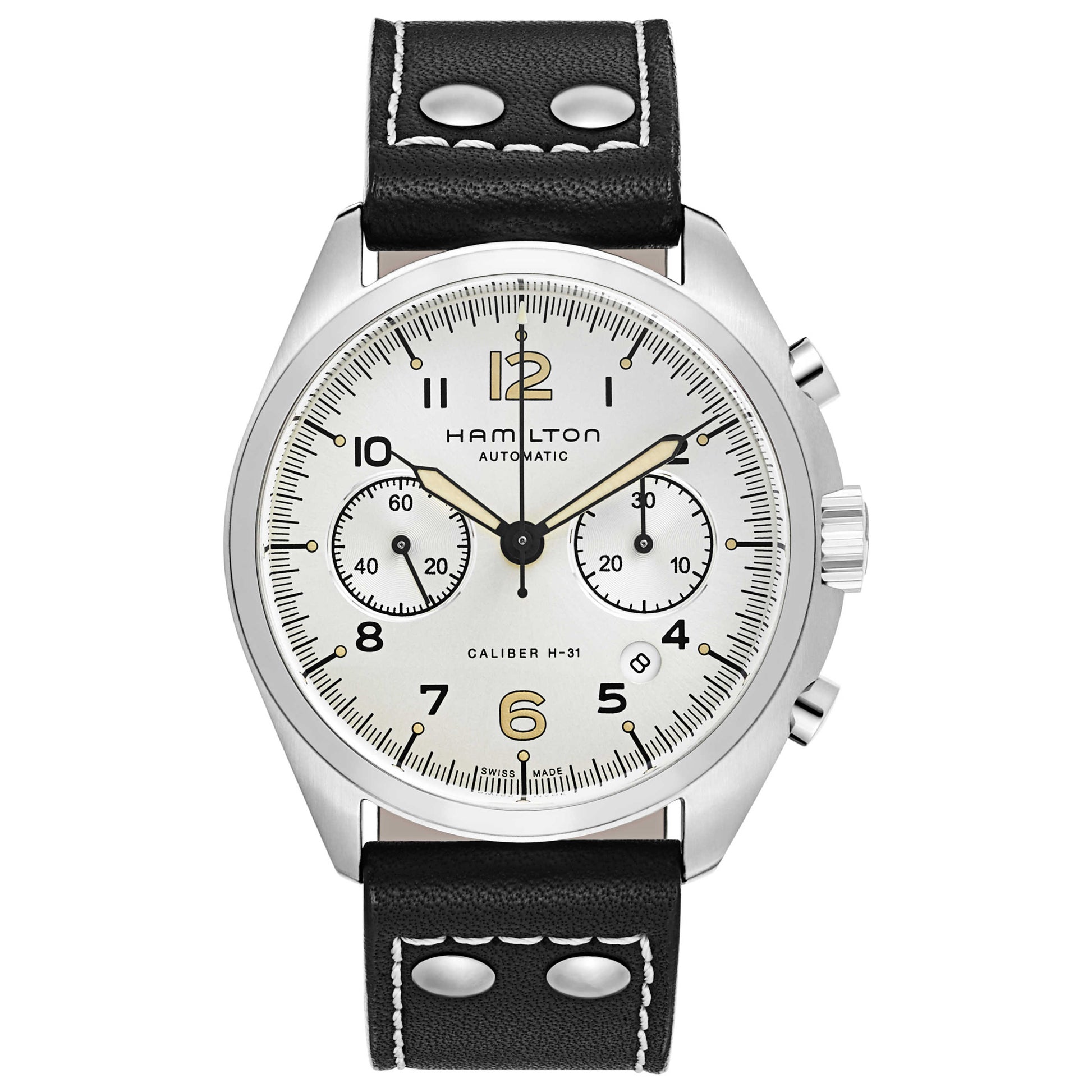 Front view of Hamilton Khaki Aviation Men's Automatic Watch H76416755