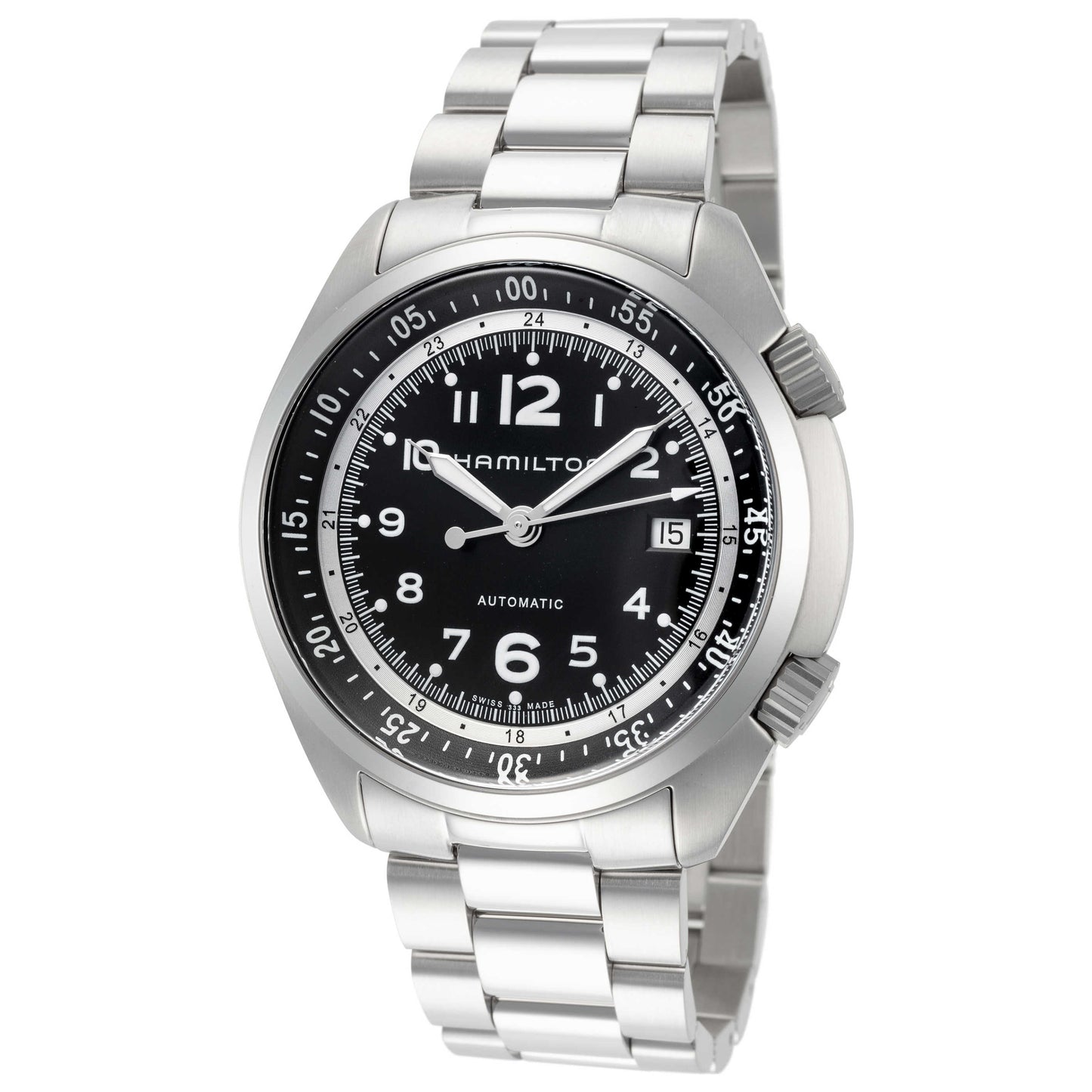 Front view of Hamilton Khaki Aviation Men's Automatic Watch H76455133
