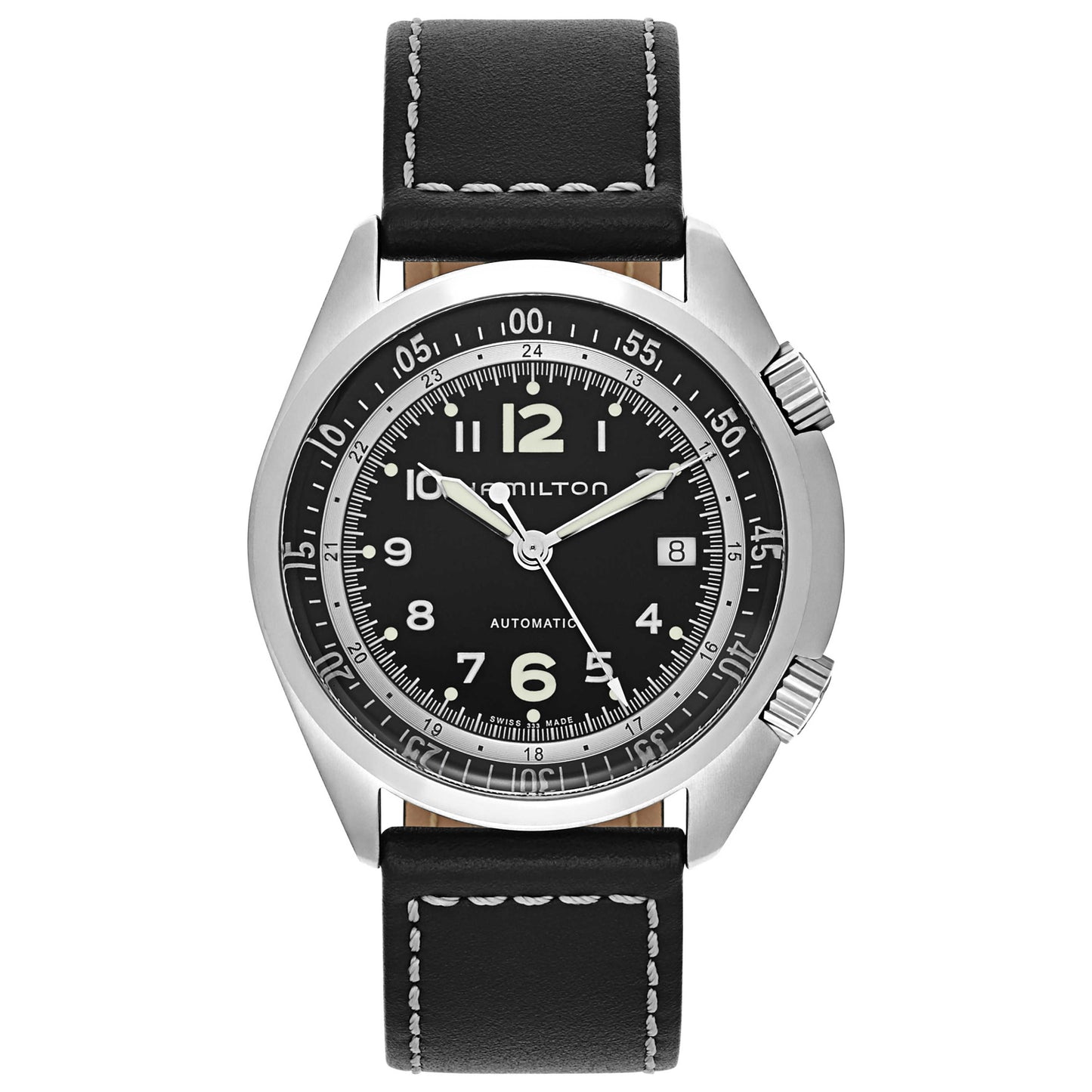 Front view of Hamilton Khaki Aviation Men's Automatic Watch H76455733