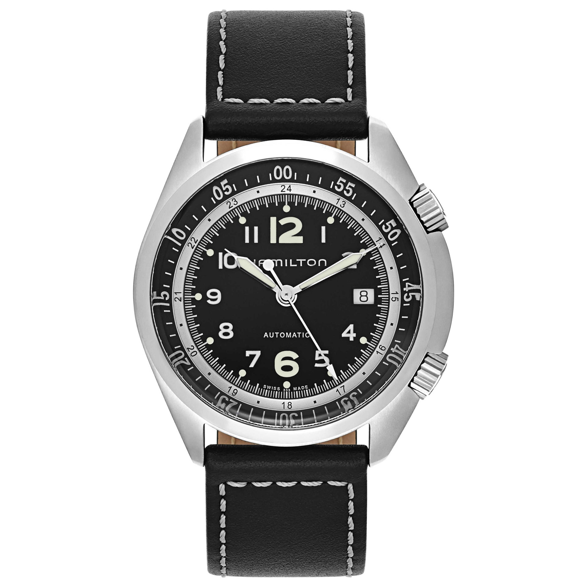 Front view of Hamilton Khaki Aviation Men's Automatic Watch H76455733