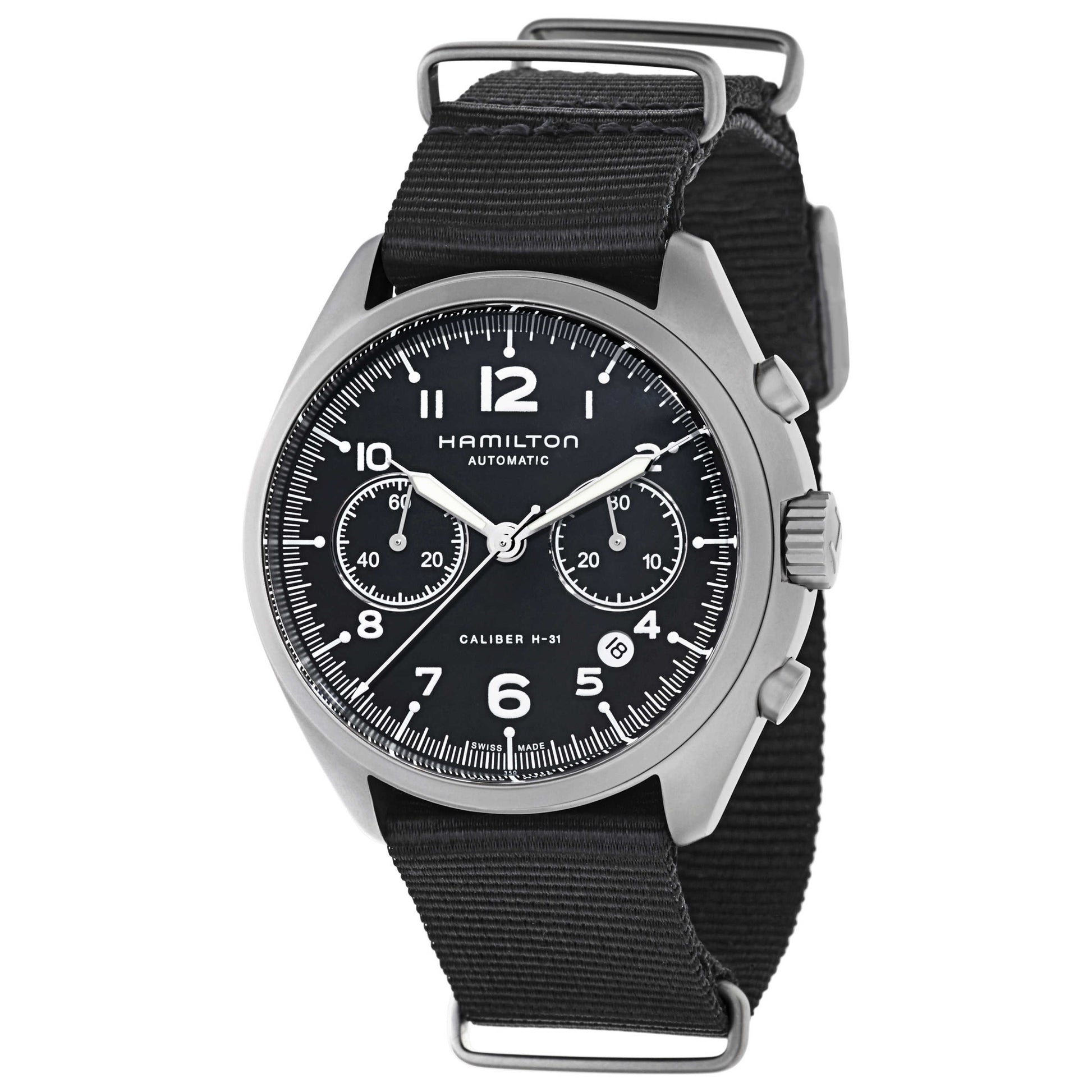 Front view of Hamilton Khaki Aviation Men's Automatic Watch H76456435