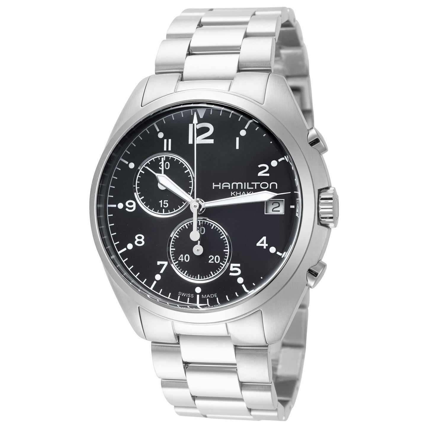 Front view of Hamilton Khaki Aviation Men's Quartz Watch H76512133