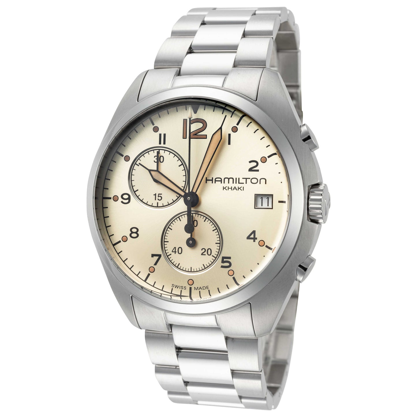 Front view of Hamilton Khaki Aviation Men's Quartz Watch H76512155