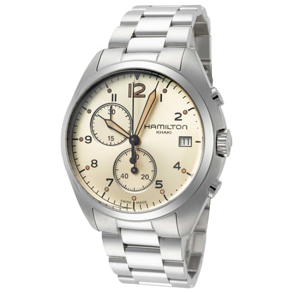 Front view of Hamilton Khaki Aviation Men's Quartz Watch H76512155