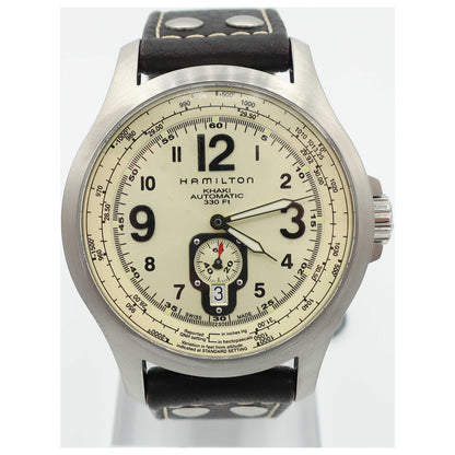 Front view of Hamilton Khaki Aviation Men's Automatic Watch H76515523-SD