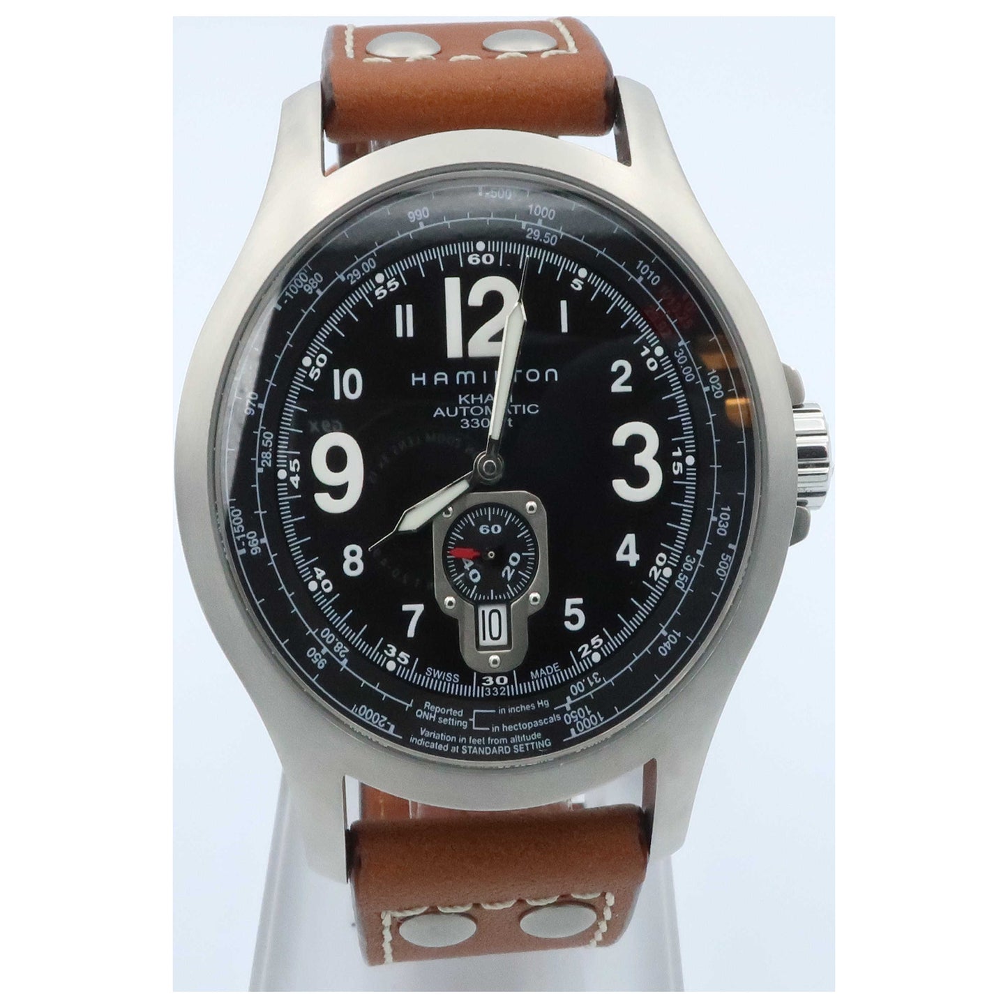 Front view of Hamilton Khaki Aviation Men's Automatic Watch H76515533-SDV