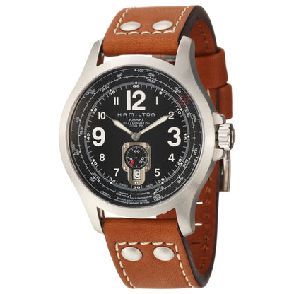 Front view of Hamilton Khaki Aviation Men's Automatic Watch H76515533