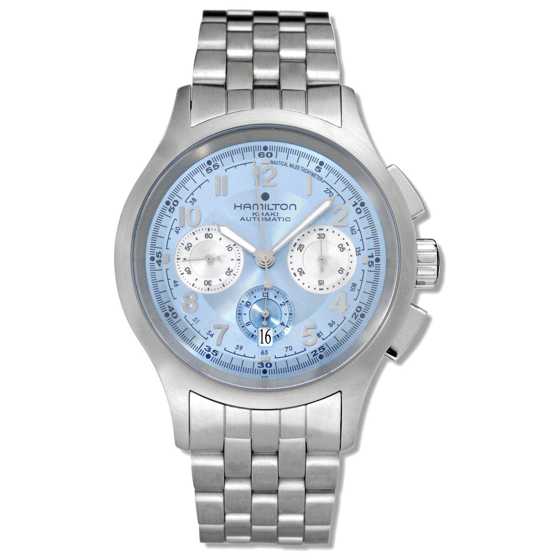 Front view of Hamilton Khaki Aviation Men's Automatic Watch H76516147