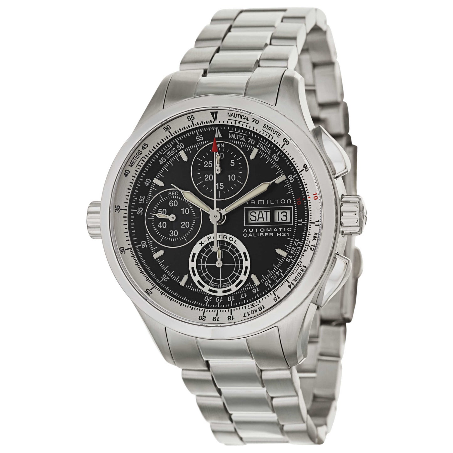 Front view of Hamilton Khaki Aviation Men's Automatic Watch H76556131