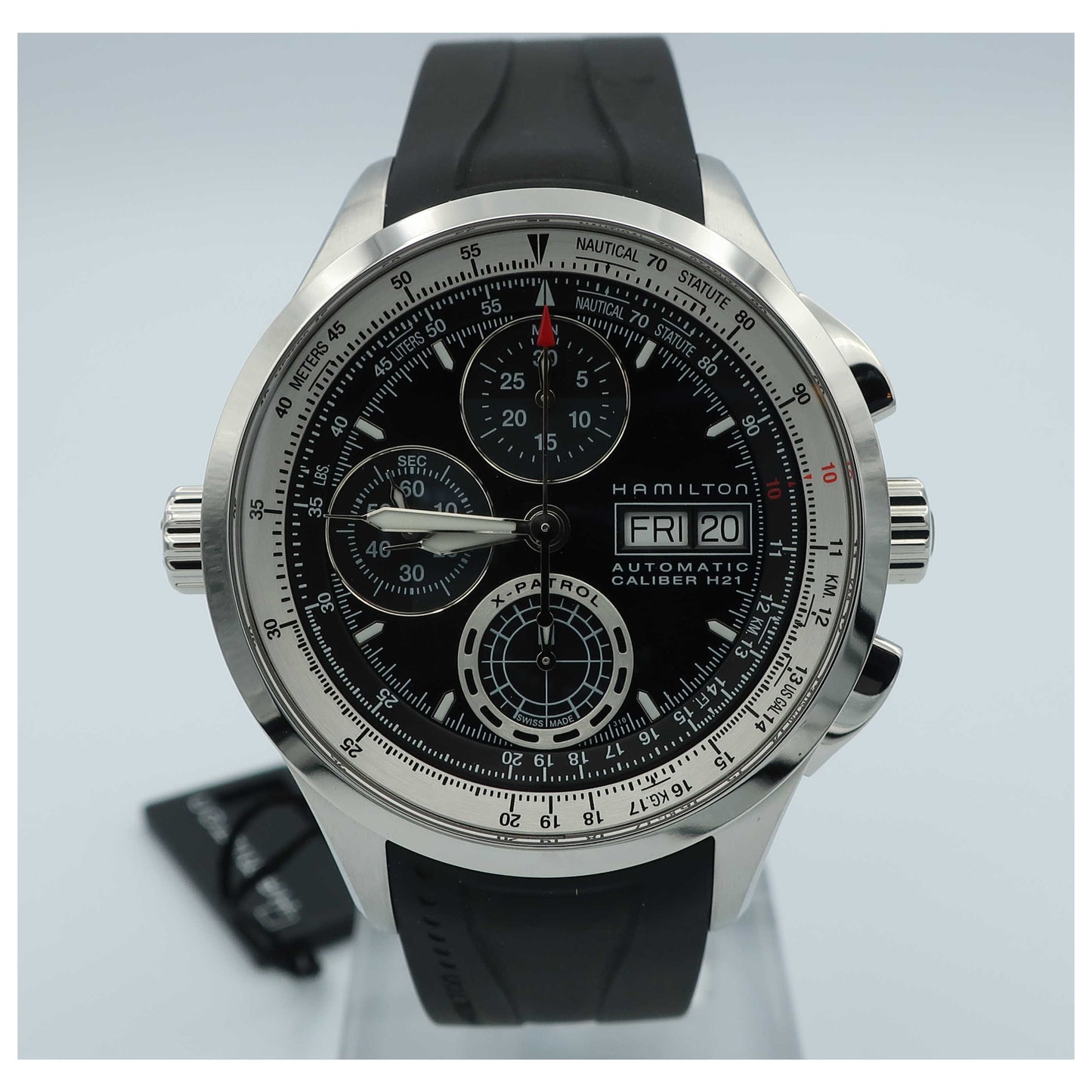 Front view of Hamilton Khaki Aviation Men's Automatic Watch H76556331-SD