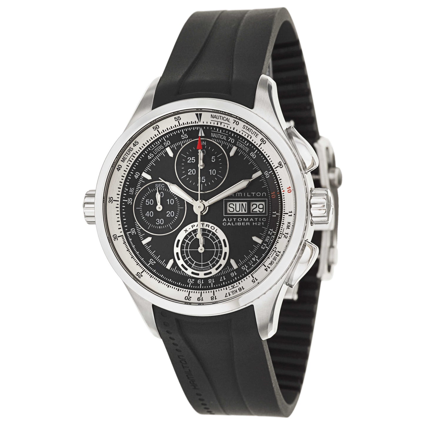 Front view of Hamilton Khaki Aviation Men's Automatic Watch H76556331