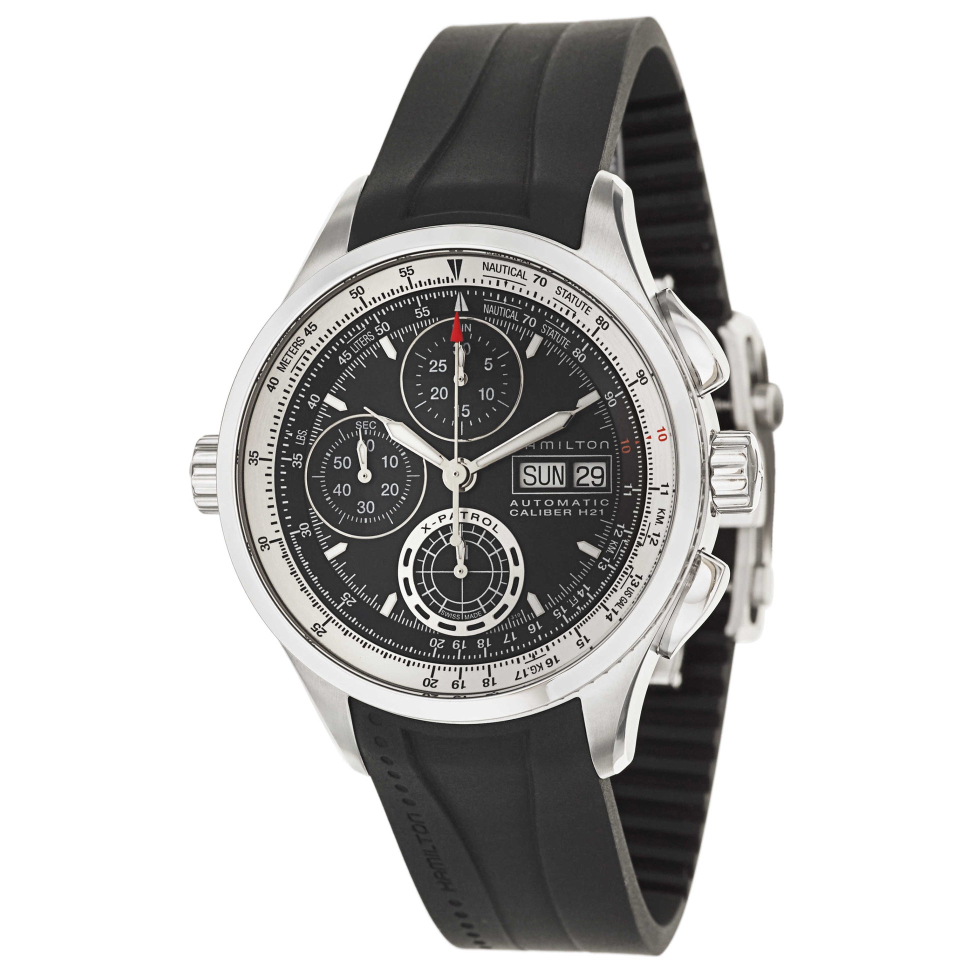 Front view of Hamilton Khaki Aviation Men's Automatic Watch H76556331