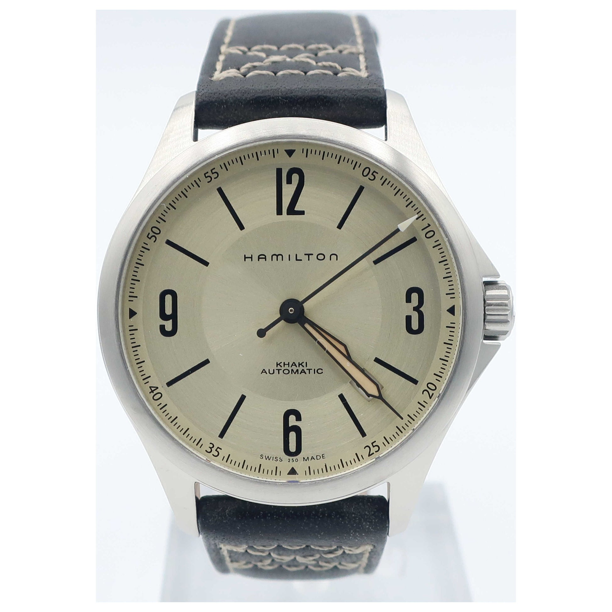 Front view of Hamilton Khaki Aviation Men's Automatic Watch H76565725-SD