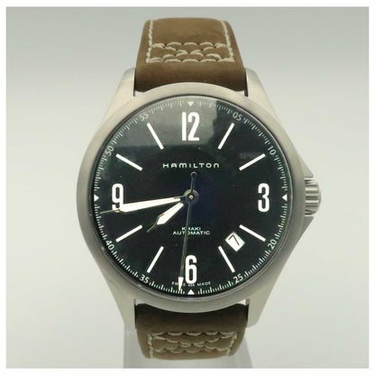 Front view of Hamilton Khaki Aviation Men's Automatic Watch H76565835-SDV