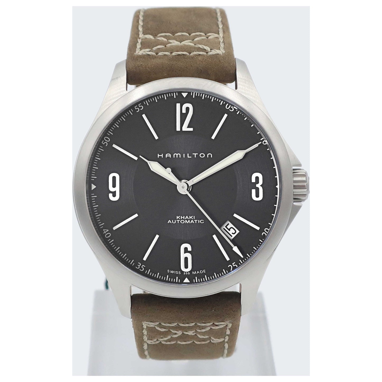 Front view of Hamilton Khaki Aviation Men's Automatic Watch H76565835-SD