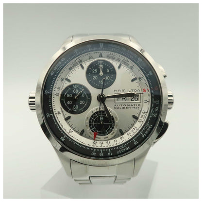 Front view of Hamilton Khaki Aviation Men's Automatic Watch H76566151-PO