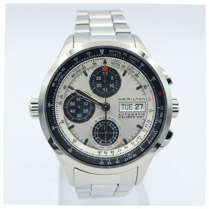Front view of Hamilton Khaki Aviation Men's Automatic Watch H76566151-SD
