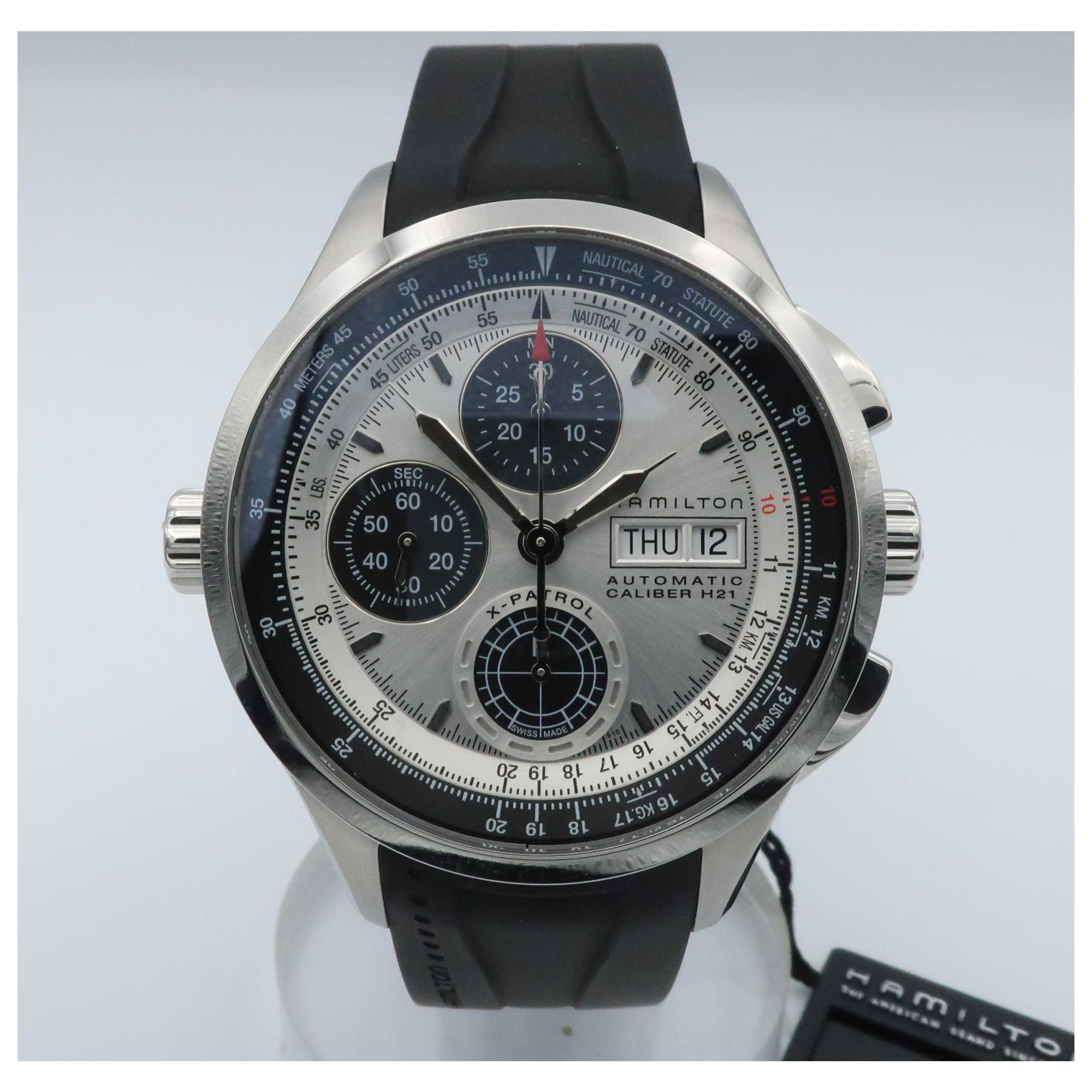 Hamilton Khaki Aviation X Patrol Auto Chrono Strap Hamilton Khaki