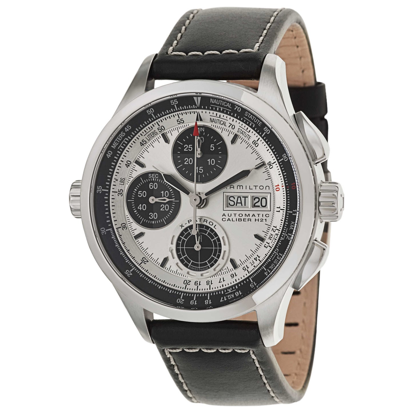 Front view of Hamilton Khaki Aviation Men's Automatic Watch H76566751