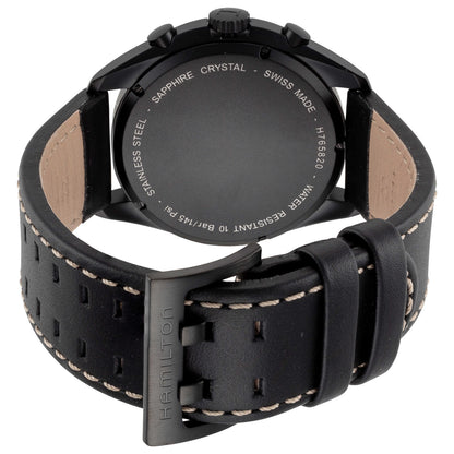 Back view of Hamilton Khaki Aviation Men's Quartz Watch H76582733