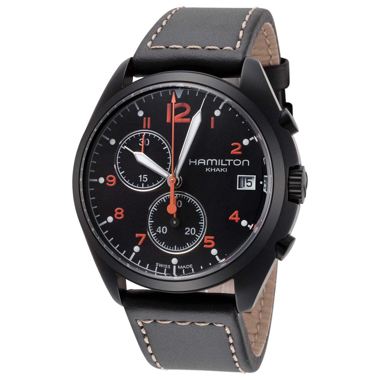 Front view of Hamilton Khaki Aviation Men's Quartz Watch H76582733