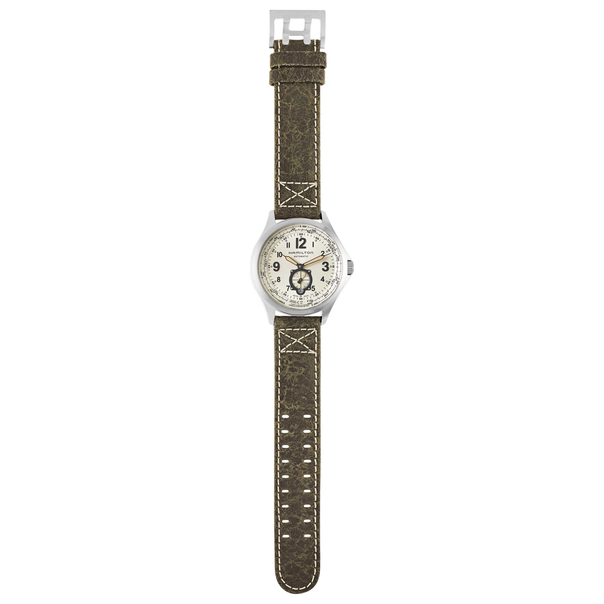 Hamilton Khaki Aviation Men's Automatic Watch H76655723 - Image #8