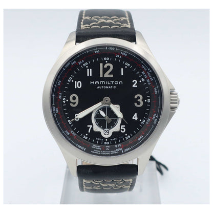 Front view of Hamilton Khaki Aviation Men's Automatic Watch H76655733-SDV