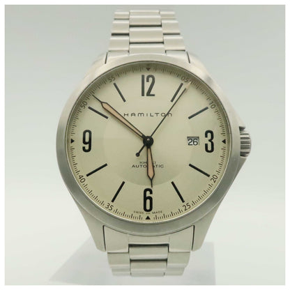Front view of Hamilton Khaki Aviation Men's Automatic Watch H76665125-PO