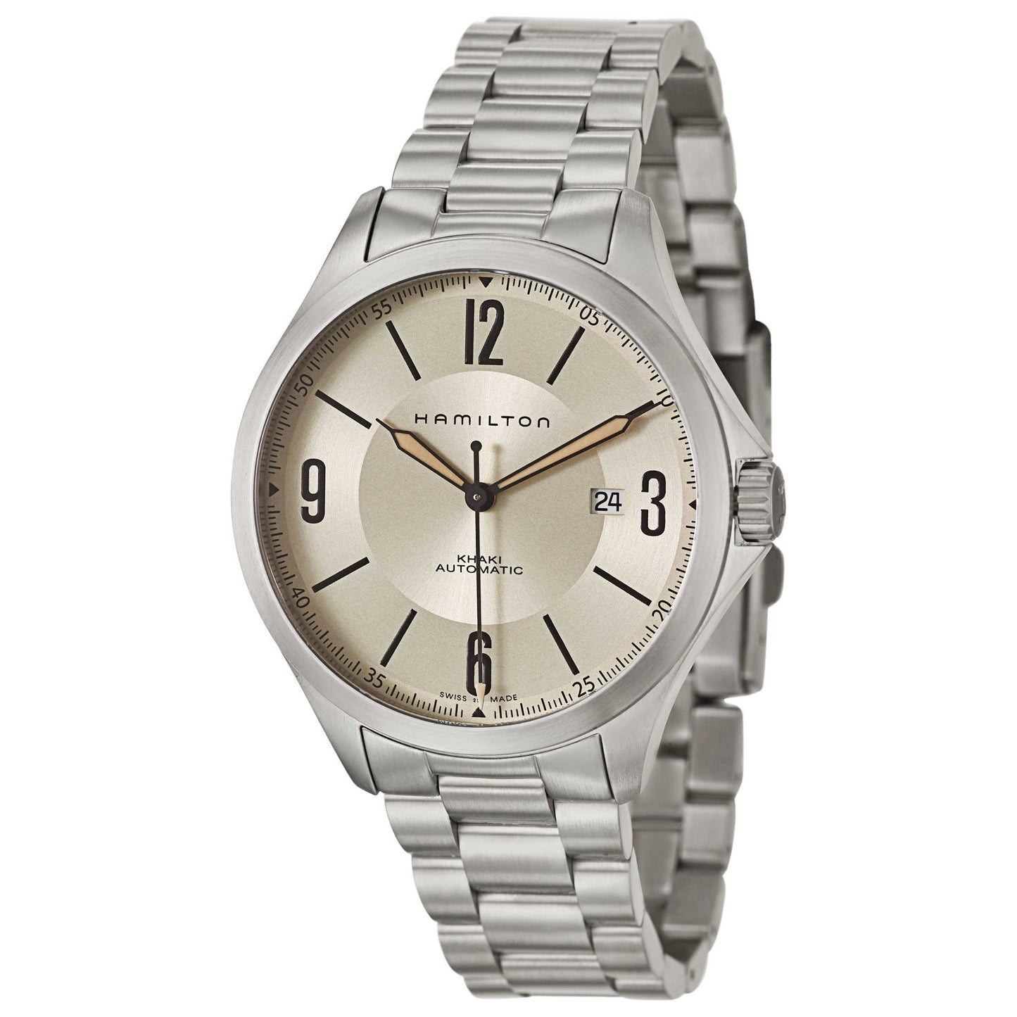 Front view of Hamilton Khaki Aviation Men's Automatic Watch H76665125