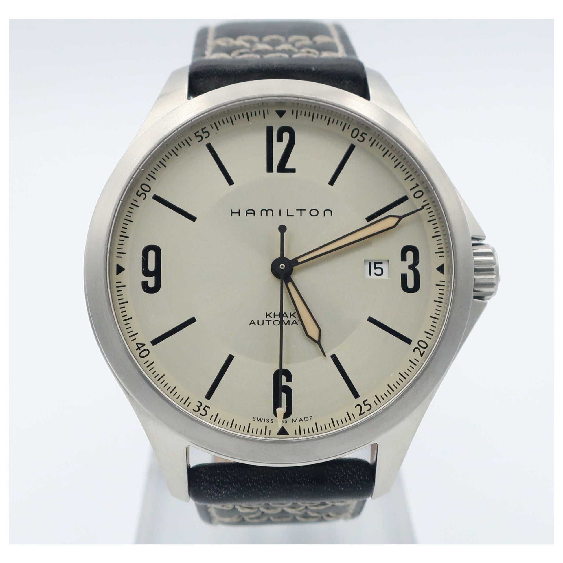 Front view of Hamilton Khaki Aviation Men's Automatic Watch H76665725-SD2