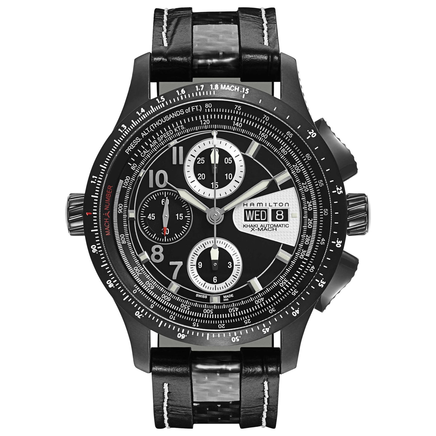 Front view of Hamilton Khaki Aviation Men's Automatic Watch H76686735
