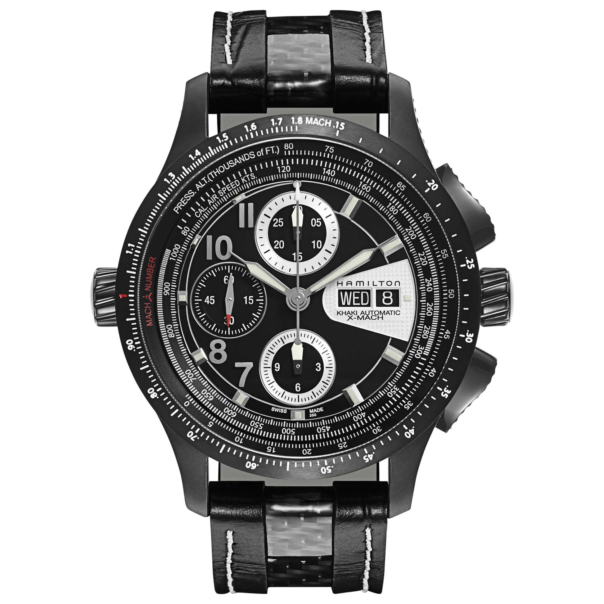 Front view of Hamilton Khaki Aviation Men's Automatic Watch H76686735