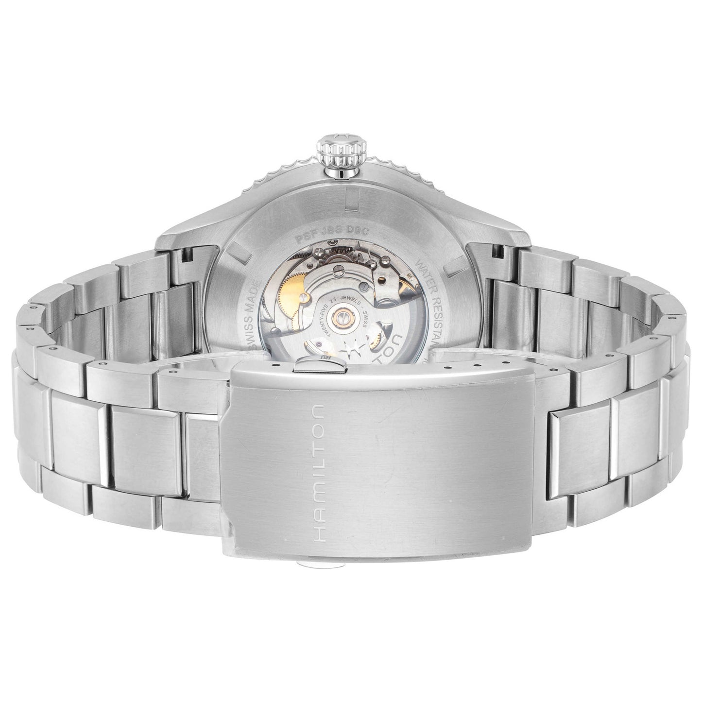 Back view of Hamilton Khaki Aviation Men's Automatic Watch H76715140
