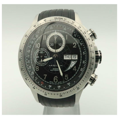 Front view of Hamilton Khaki Aviation Men's Automatic Watch H76716333-PO