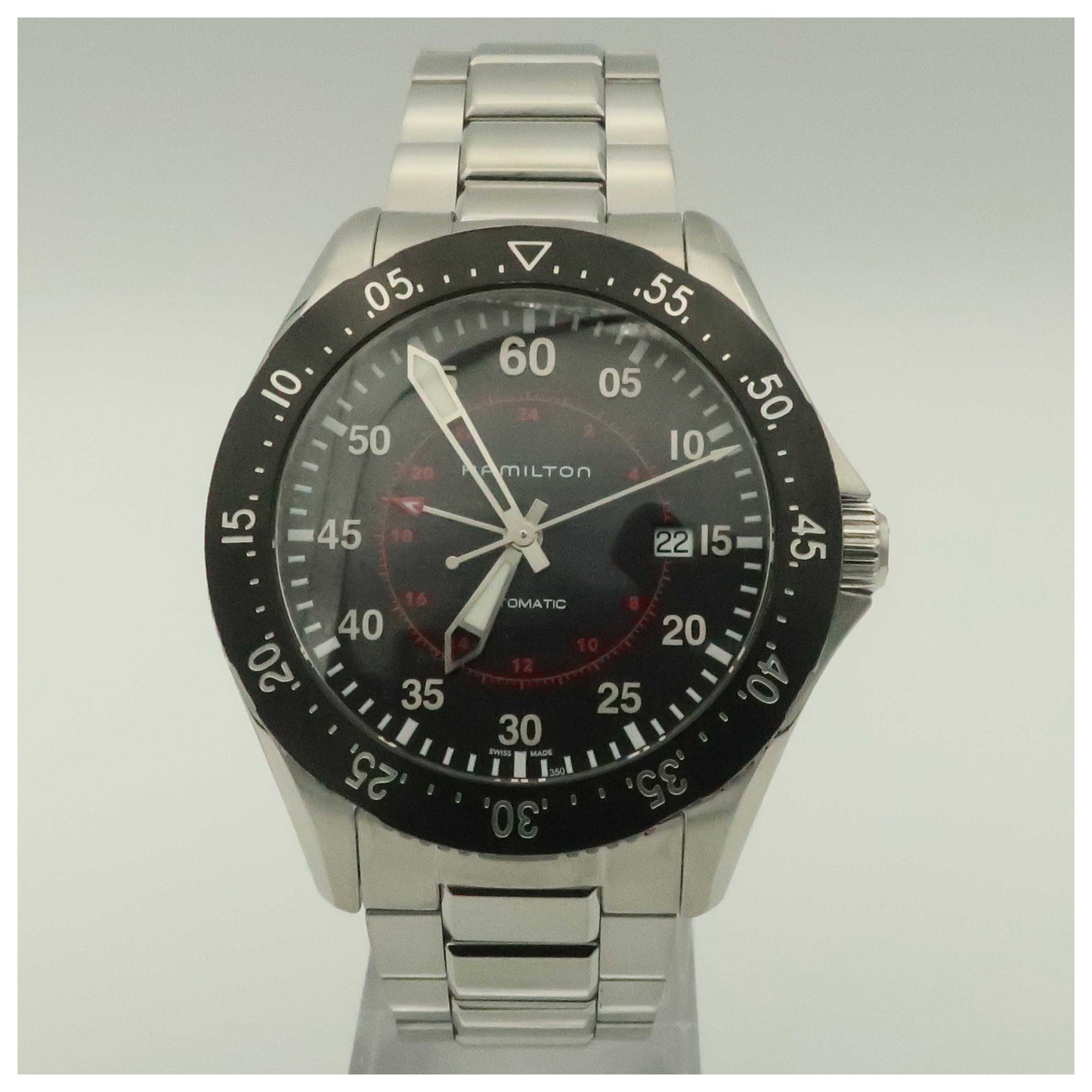 Front view of Hamilton Khaki Aviation Men's Automatic Watch H76755135-SDV